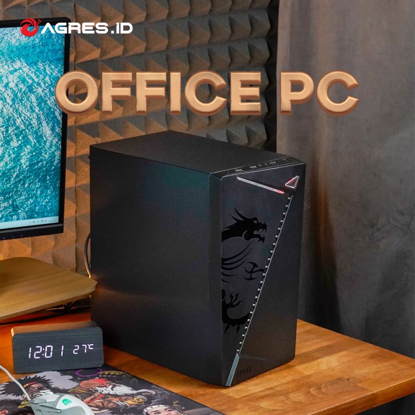 AGRES OFFICE PC I5 10400 8GB 512GB RAKITAN ADMIN KANTOR
