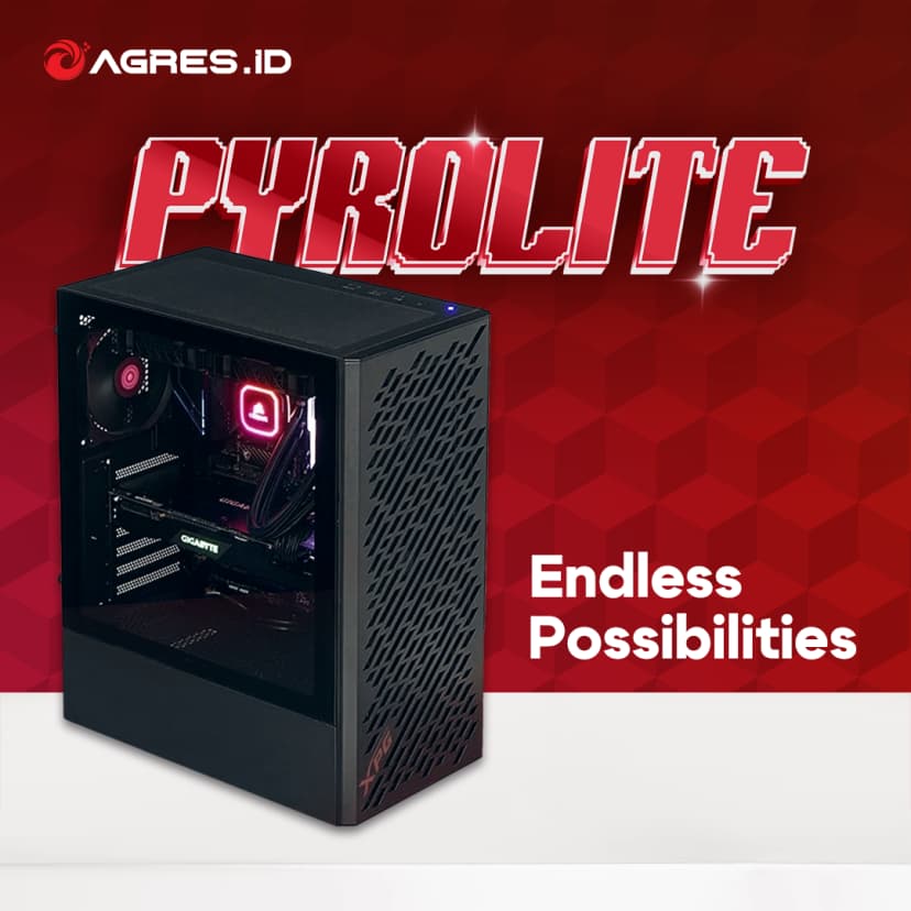 AGRES PYROLITE PC RYZEN 7 8700F RTX 5060 TI 16GB/ 32GB 1TB RAKITAN PC GAMING