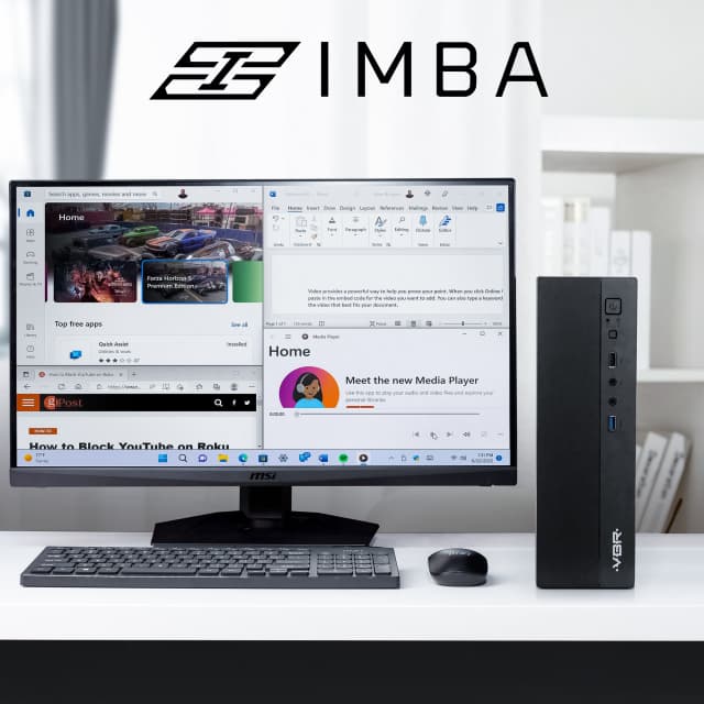 IMBA OFFICE PC I3 10100 (BARE)