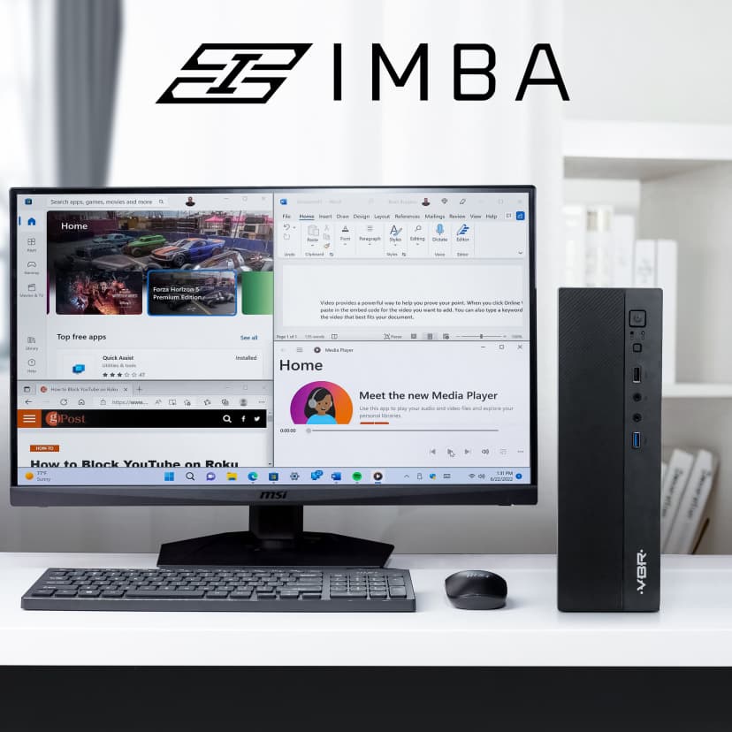 IMBA OFFICE PC I3 10100 (BARE)