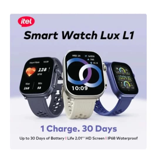 ITEL SMART WATCH ISW-L1 GOLD