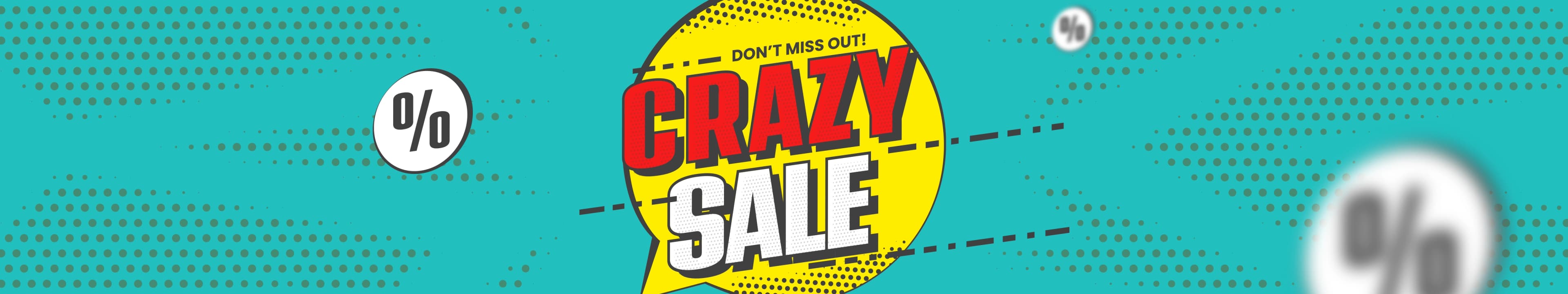 Crazy Sales Banner