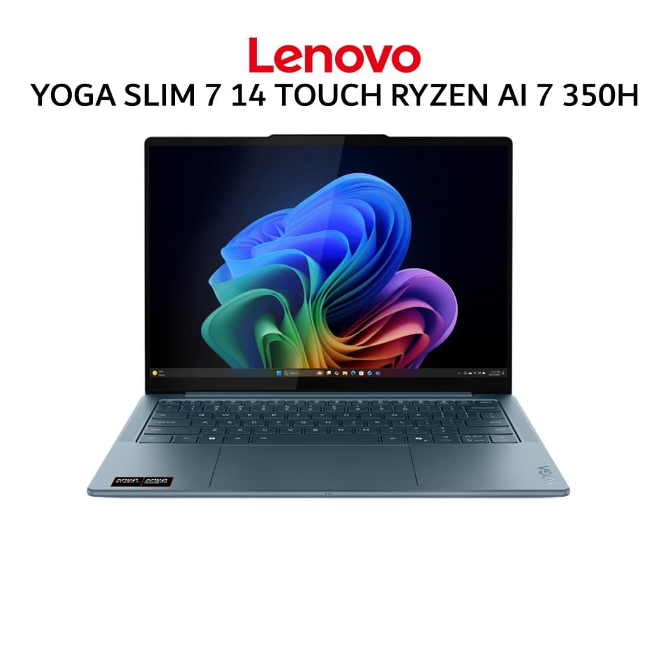 LENOVO YOGA SLIM 7 14 TOUCH RYZEN AI 7 350H 32GB 1TB W11+OHS+M365B 14.0 2.8K OLED 120HZ 3Y PREM+3ADP TEAL -37ID