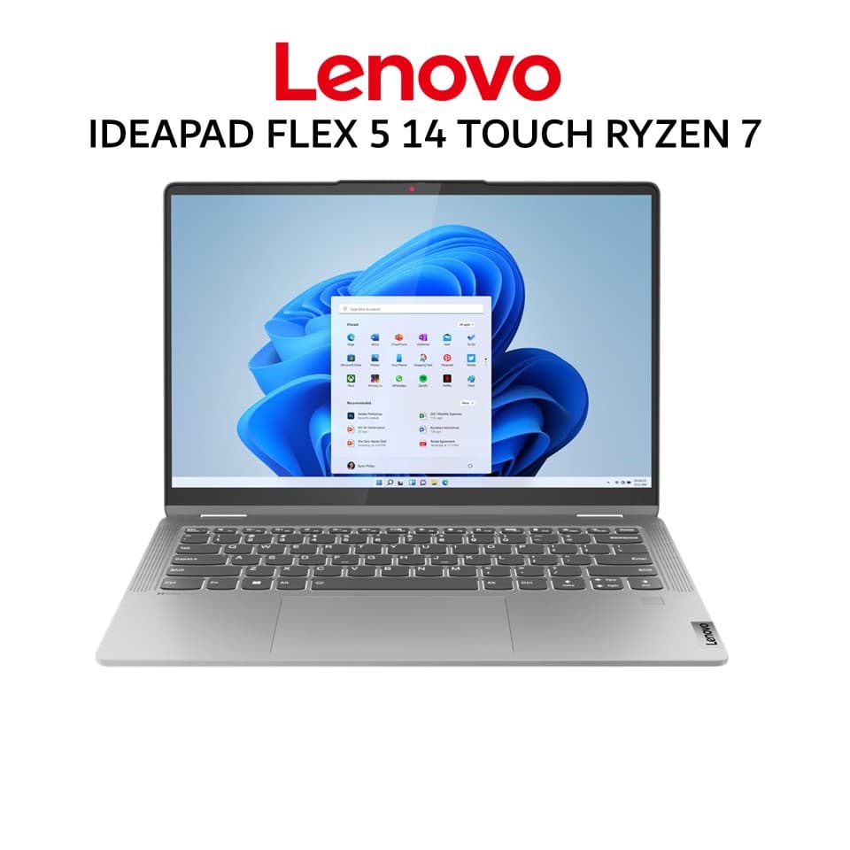 LENOVO IDEAPAD FLEX 5 14 TOUCH RYZEN 7 5825 16GB 512GB W11+OHS+M365B 14.0WUXGA PEN 2Y+ADP GRY -HWID