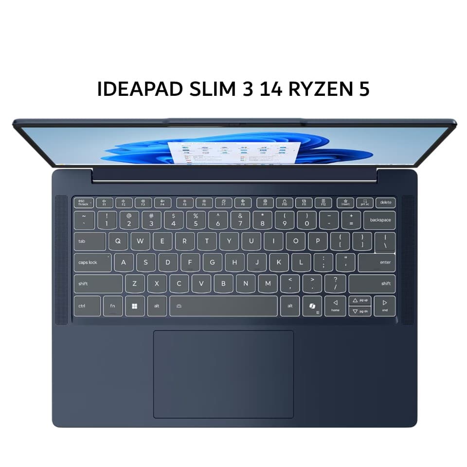 LENOVO IDEAPAD SLIM 3 14 RYZEN 5 7535HS 8GB 512GB W11+OHS+M365B 14.0WUXGA IPS BLU 2Y PREM+2ADP BLU -5KID
