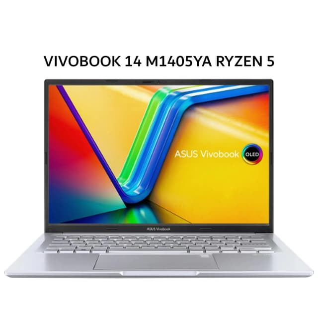 ASUS VIVOBOOK 14 M1405YA RYZEN 5 7430 16GB 512GB W11+OHS+M365B 14.0WUXGA VIPS SLV -VIPS5152M