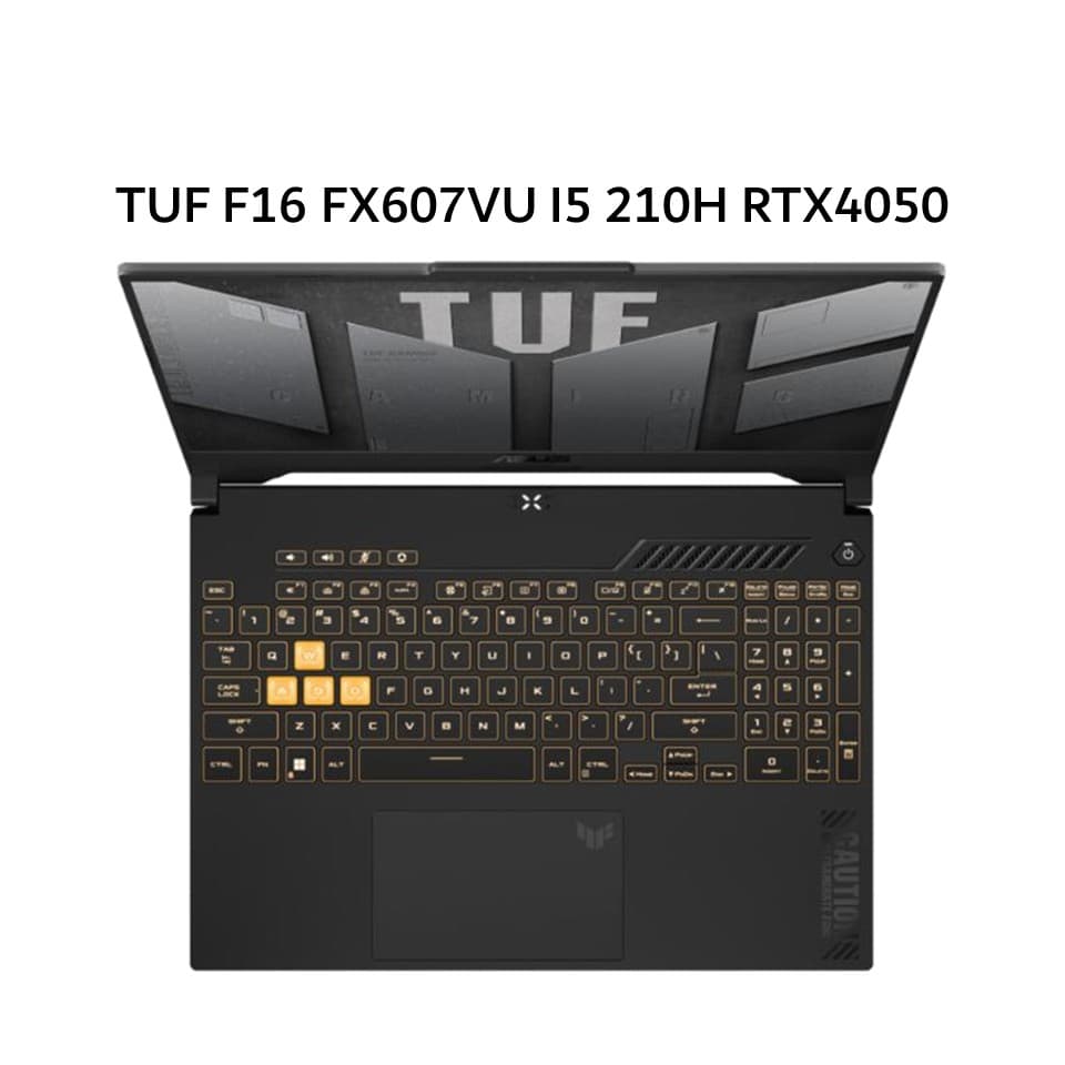 ASUS TUF F16 FX607VU I5 210H RTX4050 6GB/ 16GB 512GB W11+OHS+M365B 16.0 WUXGA 165HZ 100SRGB (BOX MOU) GRY -I545J6M-HM