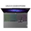 LENOVO LOQ 15 I5 13450HX RTX3050 6GB/ 24GB 512GB W11+OHS+M365B 15.6FHD 144HZ 100SRGB 4ZRGB 2Y PREM+2ADP GRY -6NID/24 - Image 1