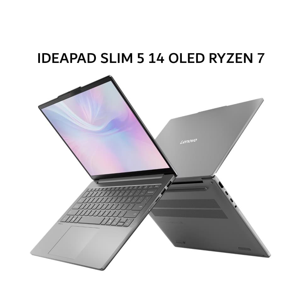LENOVO IDEAPAD SLIM 5 14 OLED RYZEN 7 8845HS 16GB 512GB W11+OHS+M365B 14.0WUXGA 2Y PREM+ADP GRY -30ID