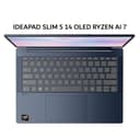 LENOVO IDEAPAD SLIM 5 14 OLED RYZEN AI 7 350 16GB 512GB W11+OHS+M365B 14.0WUXGA 2Y PREM+2ADP BLU -B1ID - Image 1