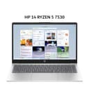 HP 14 RYZEN 5 7530 8GB 512GB W11+OHS+M365B 14.0FHD IPS BLIT 2Y SLV -EM0530AU - Variant 1