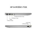 HP 14 RYZEN 5 7530 8GB 512GB W11+OHS+M365B 14.0FHD IPS BLIT 2Y SLV -EM0530AU - Image 3