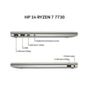 HP 14 RYZEN 7 7730 16GB 512GB W11+OHS+M365B 14.0FHD IPS BLIT 2Y GLD -EM0731AU - Image 3