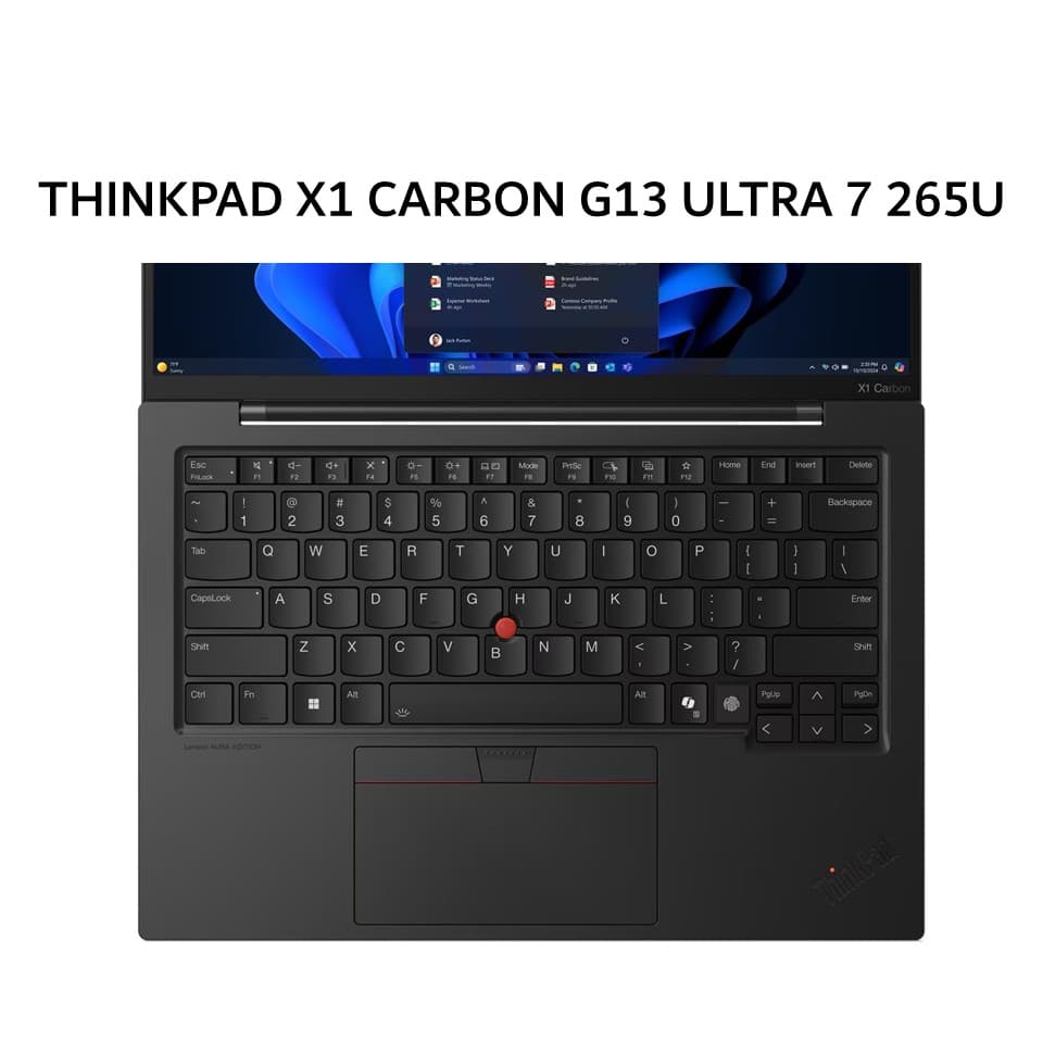 LENOVO THINKPAD X1 CARBON G13 AURA EDITION ULTRA 7 265U 32GB 1TB W11PRO 14.0WUXGA 100SRGB 3Y PSP BLK -03ID