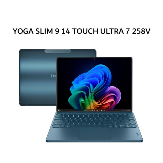 LENOVO YOGA SLIM 9 14 TOUCH ULTRA 7 258V 32GB 1TB W11+OHS+M365B 14.0 4K OLED 120HZ 3Y PREM+3ADP TEAL -2FID