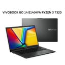 ASUS VIVOBOOK GO 14 E1404FA RYZEN 3 7320 8GB 256GB W11+OHS+M365B 14.0FHD BLK -FHD321M - Variant 1