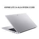 ACER ASPIRE LITE 14 AL14 RYZEN 3 5300 8GB 512GB W11+OHS+M365B 14.0WUXGA IPS SLV -42P.R2RJ - Variant 1