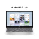 HP 14 CORE I5 120U 16GB 512GB W11+OHS+M365B 14.0FHD COPILOT SLV -EP1155TU - Variant 1