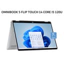 HP OMNIBOOK 5 FLIP TOUCH 14 CORE I5 120U 16GB 512GB W11+OHS+M365B 14.0 2K 2Y+2ADP 2IN1 PEN  SLV -FP0556TU - Variant 1