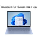 HP OMNIBOOK 5 FLIP TOUCH 14 CORE I5 120U 16GB 512GB W11+OHS+M365B 14.0 2K 2Y+2ADP 2IN1 PEN BLU -FP0557TU - Image 1