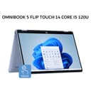HP OMNIBOOK 5 FLIP TOUCH 14 CORE I5 120U 16GB 512GB W11+OHS+M365B 14.0 2K 2Y+2ADP 2IN1 PEN BLU -FP0557TU - Image 2