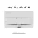 LENOVO MONITOR 27 INCH L27I-4C IPS FHD 1080P 1MS 144HZ AMD FREESYNC TILT SPEAKER SILVER 3Y - Image 4
