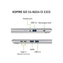 ACER ASPIRE GO 14 AG14 I3 1315 8GB 512GB W11+OHS+M365B 14.0WUXGA IPS SLV -72P.38GD - Image 3