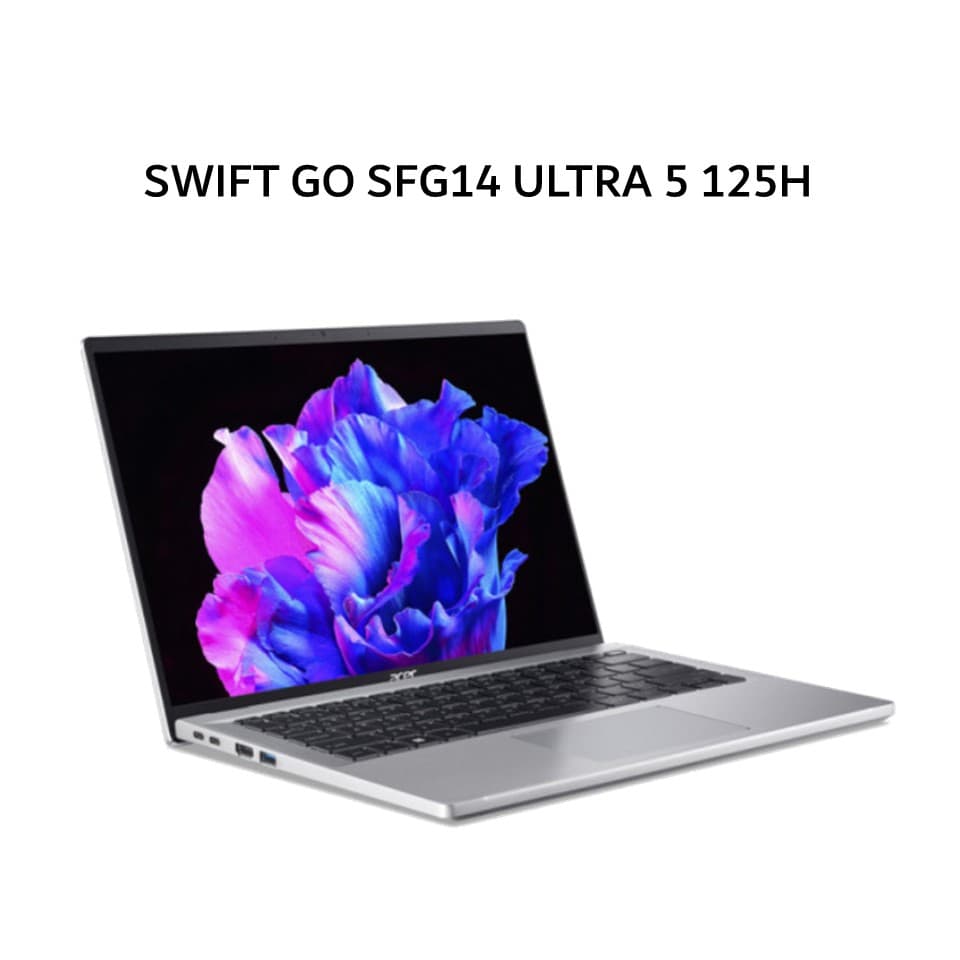 ACER SWIFT GO SFG14 ULTRA 5 125H 16GB 512GB W11+OHS 14.0 2.8K 100SRGB 2Y+ADP -73.5135