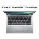 ACER ASPIRE GO SPIN AGSP14 TOUCH I3 N355 8GB 512GB W11+OHS 14.0WUXGA PEN 2IN1 SLV -31PT.386W - Image 2