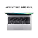 ACER ASPIRE LITE AL15 RYZEN 5 7430 8GB 512GB W11+OHS+M365B 15.0FHD IPS 1Y SLV -42P.R50P - Image 2