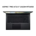 ACER ASPIRE 7 PRO A715 I7 13620H RTX3050 6GB/ 16GB 512GB W11+OHS+M365 15.6FHD 144HZ BLK -59G.77WV - Image 2