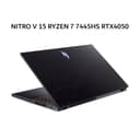 ACER NITRO V 15 RYZEN 7 7445HS RTX4050 6GB/ 16GB 512GB W11+OHS+M365B 15.6FHD 180HZ 100SRGB BLIT 2Y+ADP BLK -42.R60U - Image 3