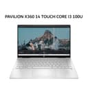 HP PAVILION X360 14 TOUCH CORE I3 100U 8GB 512GB W11+OHS 14.0FHD IPS BLIT PEN 2Y+2ADP SILV -EK2123TU - Image 1