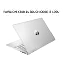 HP PAVILION X360 14 TOUCH CORE I3 100U 8GB 512GB W11+OHS 14.0FHD IPS BLIT PEN 2Y+2ADP SILV -EK2123TU - Image 4