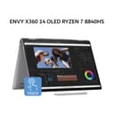 HP ENVY X360 14 OLED RYZEN 7 8840HS 32GB 1TB W11+OHS 14.0 2.8K 120HZ BLIT PEN 2Y+2ADP 2IN1 SLV -FA0888AU - Variant 1