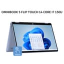 HP OMNIBOOK 5 FLIP TOUCH 14 CORE I7 150U 16GB 512GB W11+OHS+M365B 14.0 2K 2Y+2ADP 2IN1 PEN BLU -FP0776TU - Variant 1