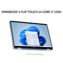 HP OMNIBOOK 5 FLIP TOUCH 14 CORE I7 150U 16GB 512GB W11+OHS+M365B 14.0 2K 2Y+2ADP 2IN1 PEN BLU -FP0776TU - Image 1