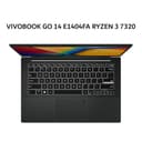 ASUS VIVOBOOK GO 14 E1404FA RYZEN 3 7320 8GB 256GB W11+OHS+M365B 14.0FHD BLACK -FHD3821M - Image 2