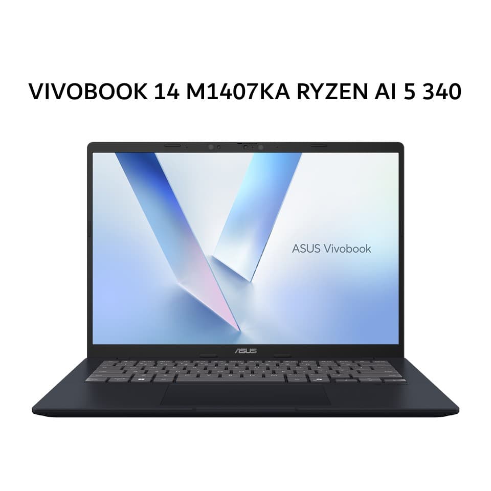 ASUS VIVOBOOK 14 M1407KA RYZEN AI 5 340 16GB 512GB W11+OHS+M365B 14.0WUXGA BLU -VIPS5151M