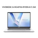 ASUS VIVOBOOK 14 M1407KA RYZEN AI 5 340 16GB 512GB W11+OHS+M365B 14.0WUXGA SLV -VIPS5153M - Image 1