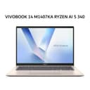 ASUS VIVOBOOK 14 M1407KA RYZEN AI 5 330 16GB 512GB W11+OHS+M365B 14.0 WUXGA GLD -VIPS5155M - Image 1
