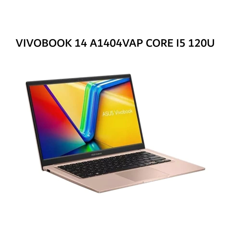 ASUS VIVOBOOK 14 A1404VAP CORE I5 120U 8GB 512GB W11+OHS+M365B 14.0FHD VIPS TERRA COTTA -VIPS5852M