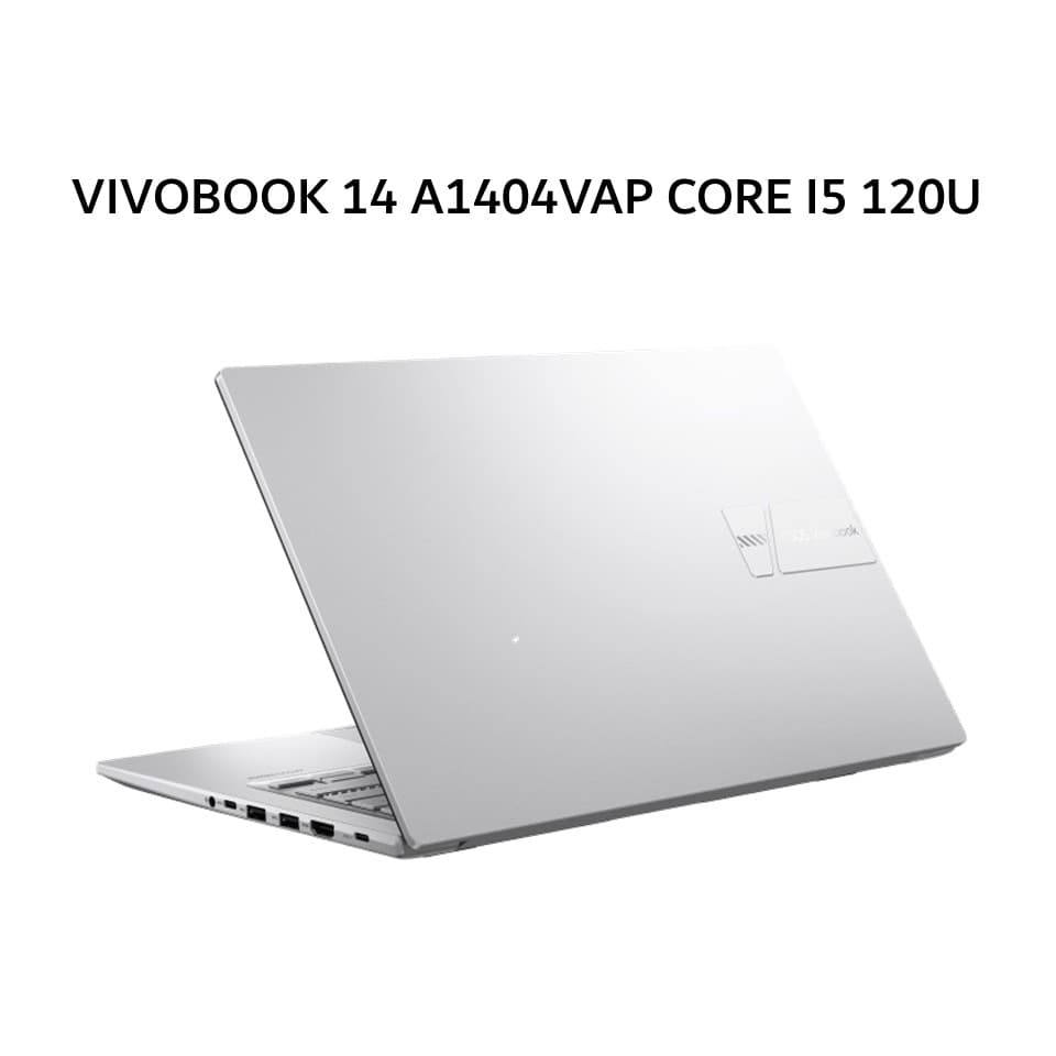 ASUS VIVOBOOK 14 A1404VAP CORE I5 120U 8GB 512GB W11+OHS+M365B 14.0FHD VIPS COOL SLV -VIPS5853M