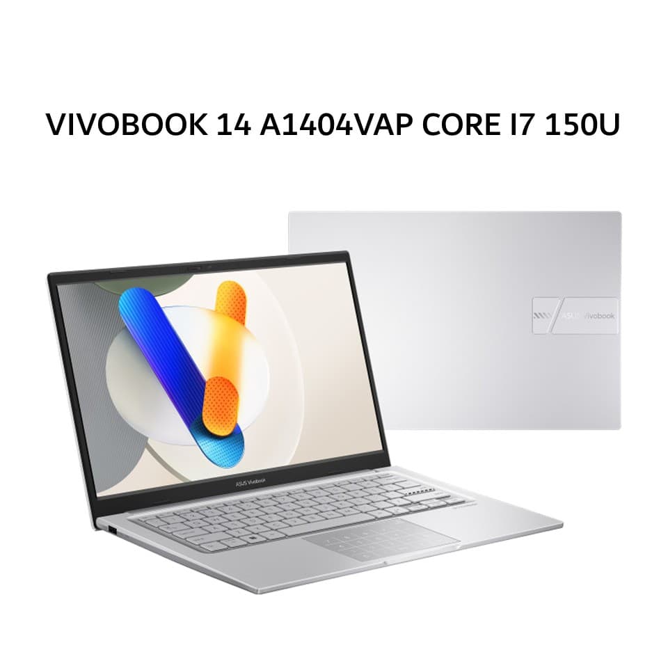 ASUS VIVOBOOK 14 A1404VAP CORE I7 150U 16GB 1TB W11+OHS+M365B 14.0FHD VIPS SLV -VIPS7113M