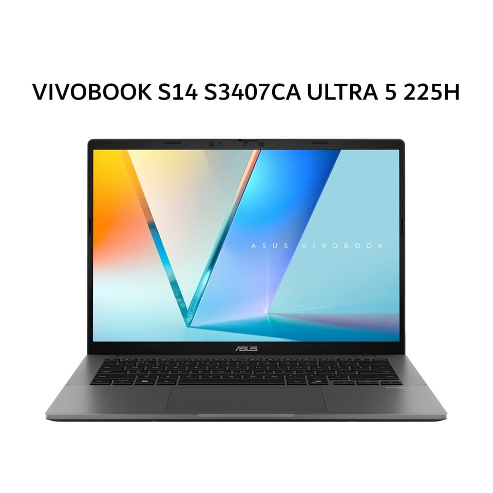 ASUS VIVOBOOK S14 S3407CA ULTRA 5 225H 16GB 1TB W11+OHS+M365B 14.WUXGA VIPS GRY -VIPS5111M