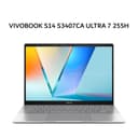 ASUS VIVOBOOK S14 S3407CA ULTRA 7 255H 16GB 1TB W11+OHS+M365B 14.0WUXGA VIPS SLV -VIPS7112M - Image 1