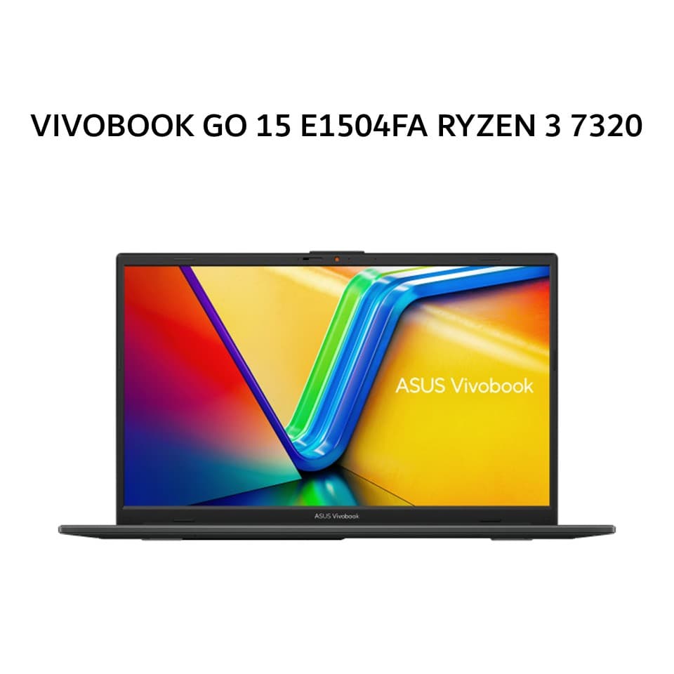ASUS VIVOBOOK GO 15 E1504FA RYZEN 3 7320 16GB 512GB W11+OHS+M365B 15.6FHD VIPS BLK -VIPS3151M