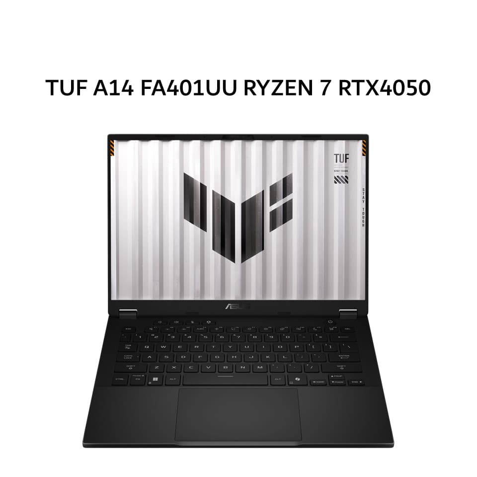 ASUS TUF A14 FA401UU RYZEN 7 8845HS RTX4050 6GB/ 32GB 512GB W11+OHS+M365B 14.0QHD 165HZ 100SRGB GRY R745G7G-HM