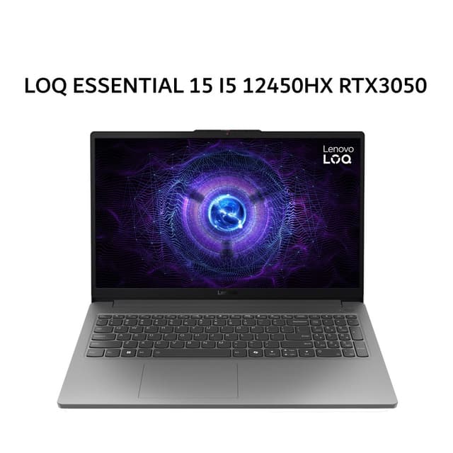LENOVO LOQ ESSENTIAL 15 I5 12450HX RTX3050 6GB/ 16GB 512GB W11+OHS+M365B 15.6FHD 144HZ 100SRGB BLIT 2Y PREM+2ADP GRY -EHID