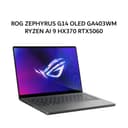 ASUS ROG ZEPHYRUS G14 OLED GA403WM RYZEN AI 9 HX370 RTX5060 8GB/ 32GB 1TB W11+OHS+M365B 14.0WQXGA 120HZ (BOX MOU) GRY -R9N56OL6G-HM - Image 1
